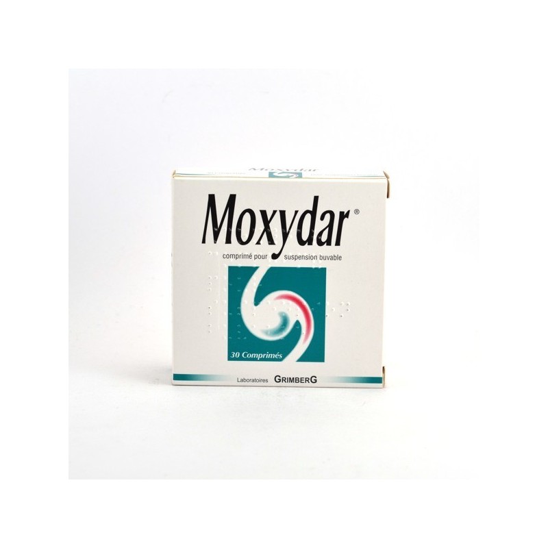 Moxydar Anti-Acide 30 Comprimés pour Suspension Buvable