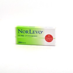  Norlevo 1.5Mg Levonorgestrel - 1 tablet - Emergency Contraception Norlevo