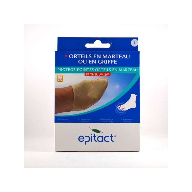 Hammer toe Protection Sock / Size L - Hammer toes or Claw toes - Epithelium 26 - Epitact Epitact