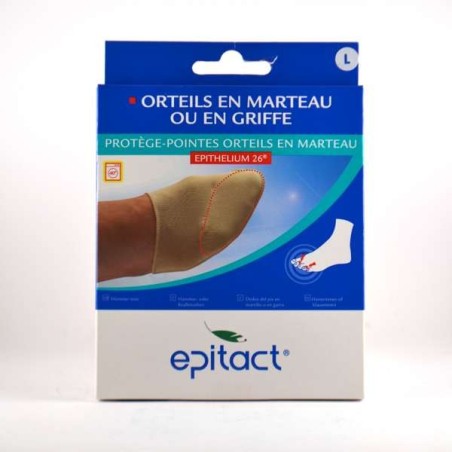 Hammer toe Protection Sock / Size L - Hammer toes or Claw toes - Epithelium 26 - Epitact Epitact