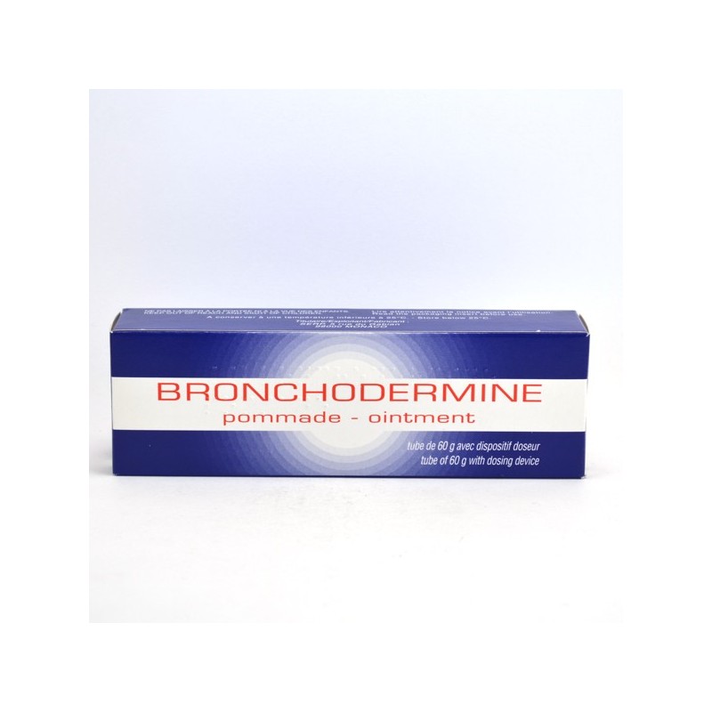 Pommade Bronchodermine, Tube de 60 g Avec Doseur
