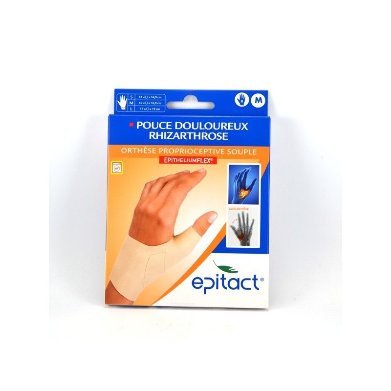 Orthèse Proprioceptive Souple Pour Rhizarthrose, Main Droite M