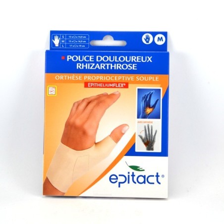 Orthèse Proprioceptive Souple Pour Rhizarthrose, Main Droite M