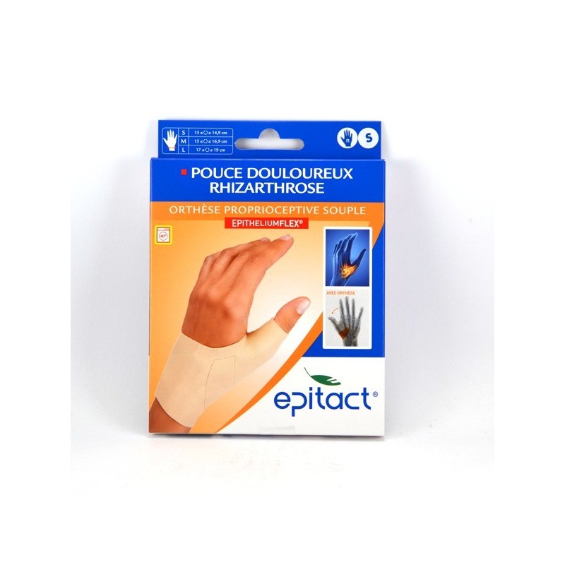 Orthèse Proprioceptive Souple Pour Rhizarthrose, Main Droite S
