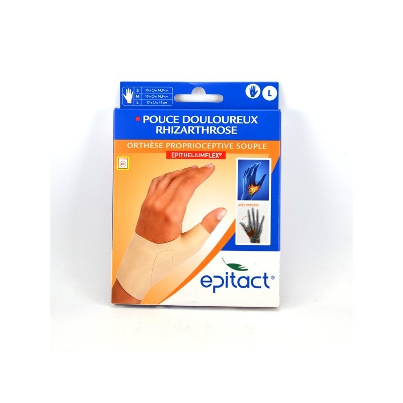 Orthèse Proprioceptive Souple Pour Rhizarthrose, Main Gauche L