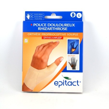 Orthèse Proprioceptive Souple Pour Rhizarthrose, Main Gauche L
