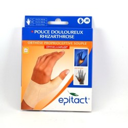 Orthèse Proprioceptive Souple Pour Rhizarthrose, Main Gauche M