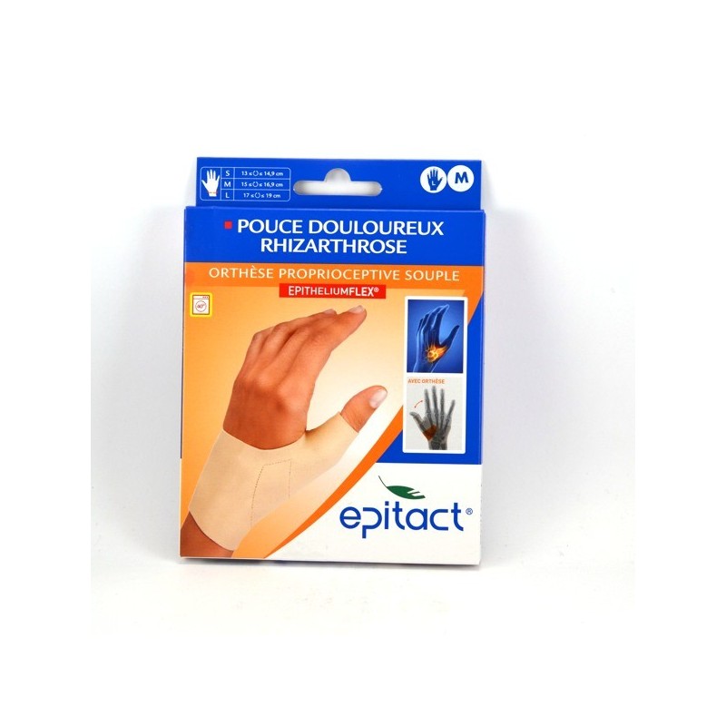  Soft Proprioceptive Orthesis for Rhizarthrosis, Left Hand M Epitact