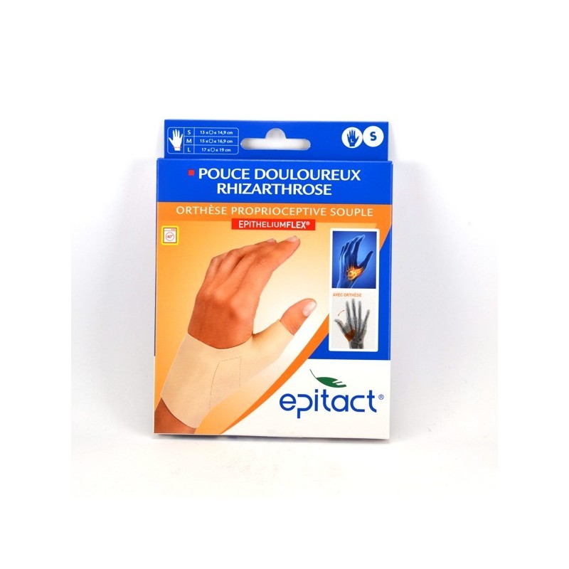 Orthèse Proprioceptive Souple Pour Rhizarthrose, Main Gauche S