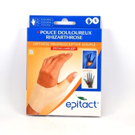 Orthèse Proprioceptive Souple Pour Rhizarthrose, Main Gauche S