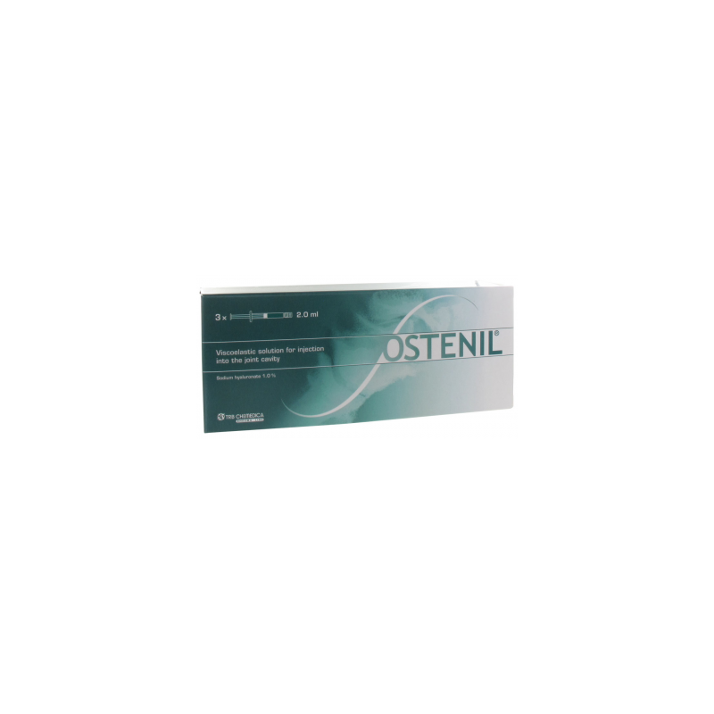 Ostenil 20mg/2ml, Hyaluronic Acid, Box of 3 syringes - athrosis and articulation OSTENIL