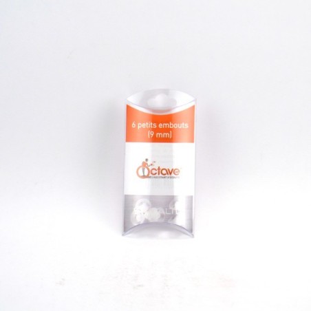 Petits Embouts 9mm pour appareil Auditif Sonalto Octave par 6