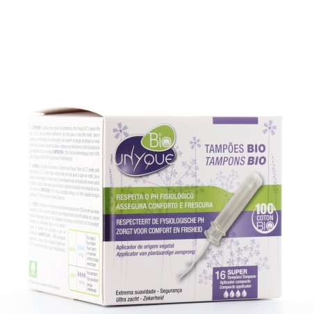 Unyque Bio, 16 Tampons Super