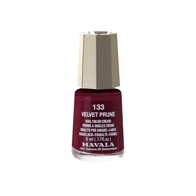 Nail Polish - Velvet prune - N°133 - Mavala - 5ml