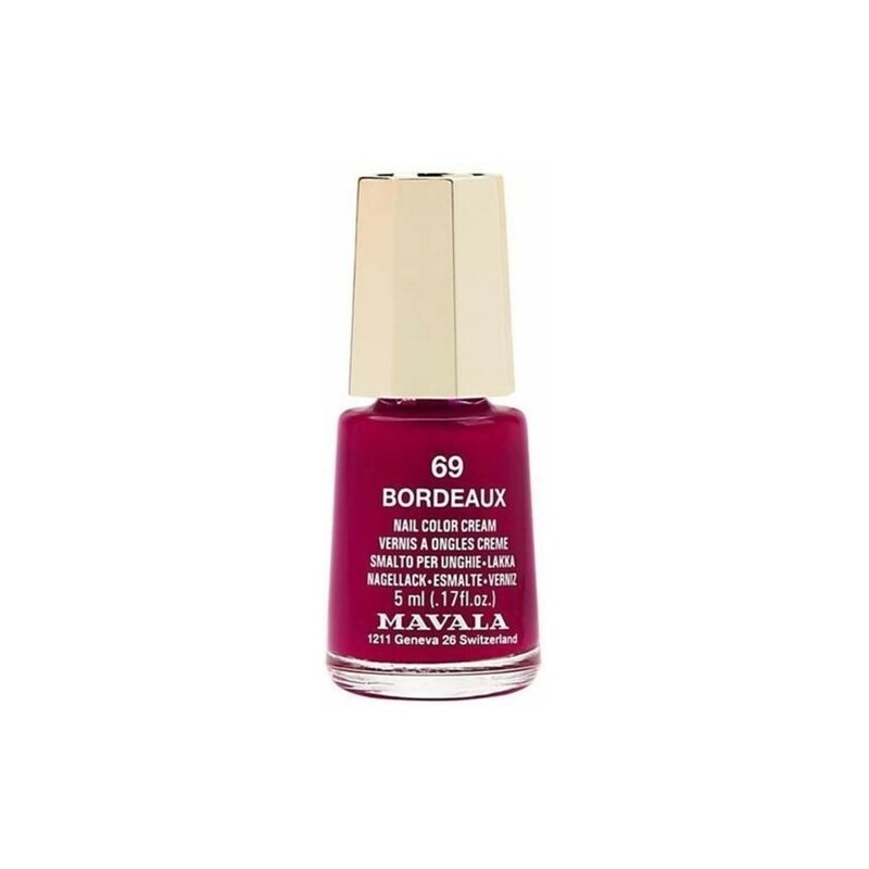 Nail Polish - Bordeaux - N°69 - Mavala - 5ml