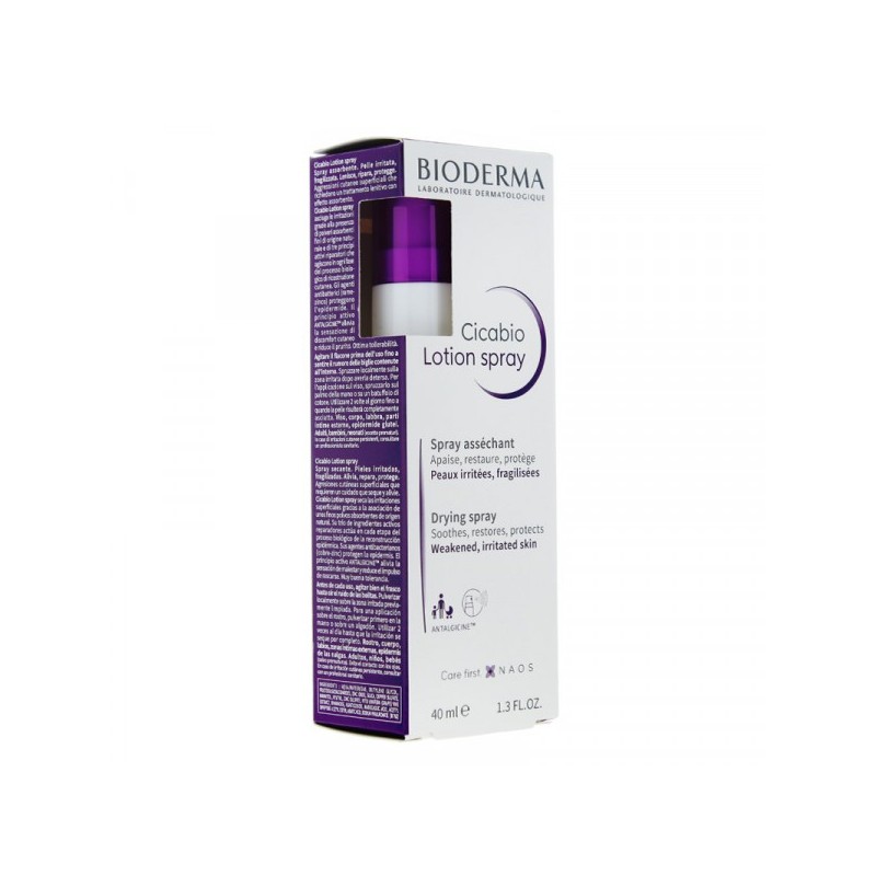 Cicabio lotion spray asséchant bioderma, 40ml