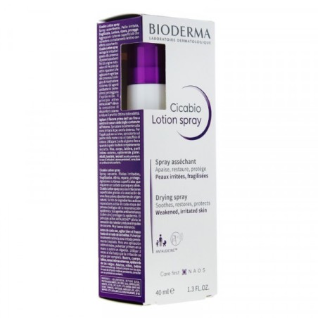 Cicabio lotion spray asséchant bioderma, 40ml