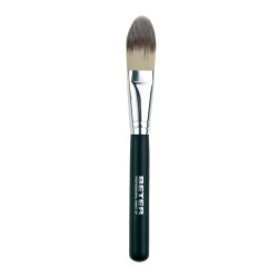 Pinceau beter professional make up, pinceau spécial pour fond de teint fluide, poils synthétiques