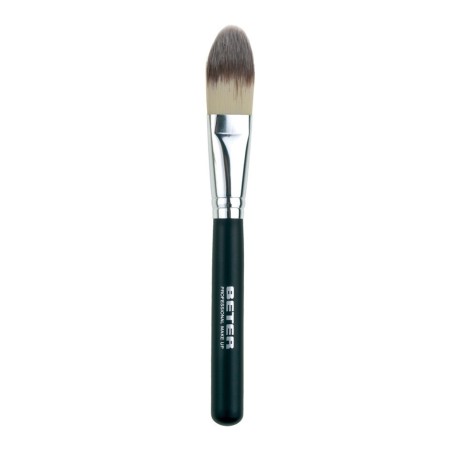 Pinceau beter professional make up, pinceau spécial pour fond de teint fluide, poils synthétiques