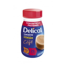 Délical, boisson concentrée au café, 4 x 200ml