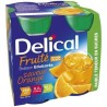 Delical fruity drink orange flavor sweetened without sugar