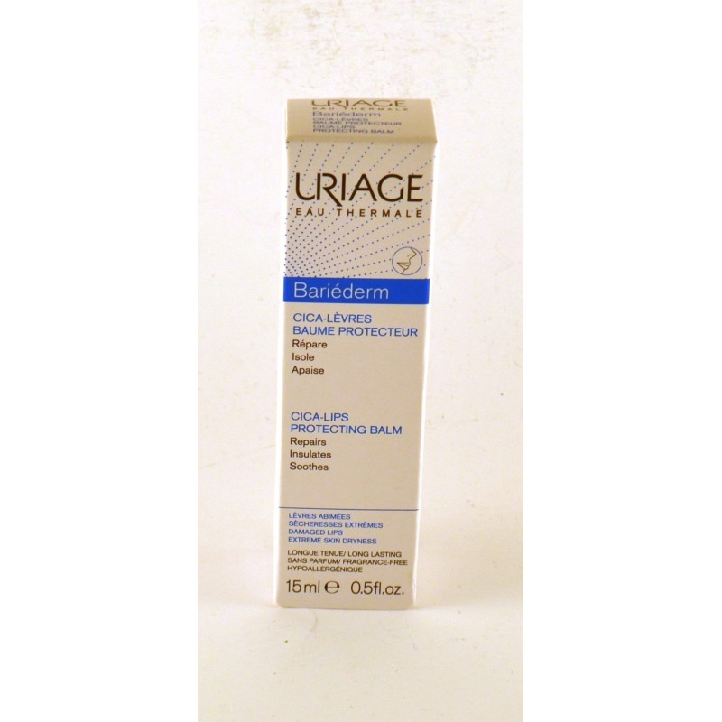 Uriage - Eau Thermale - Bariéderm - Cica- Lèvres - Baume Protecteur - 15ml
