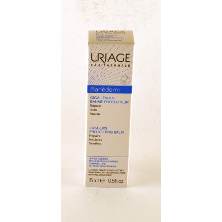 Uriage - Eau Thermale - Bariéderm - Cica- Lèvres - Baume Protecteur - 15ml