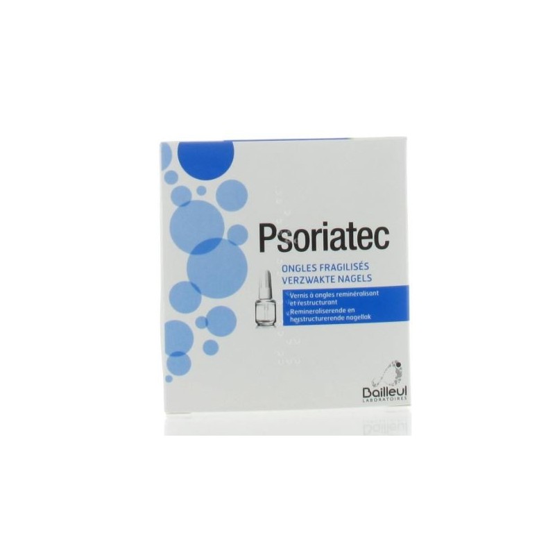 Psoriatec - Ongles Fragilisés - Vernis à Ongles Reminéralisant & Restructurant
