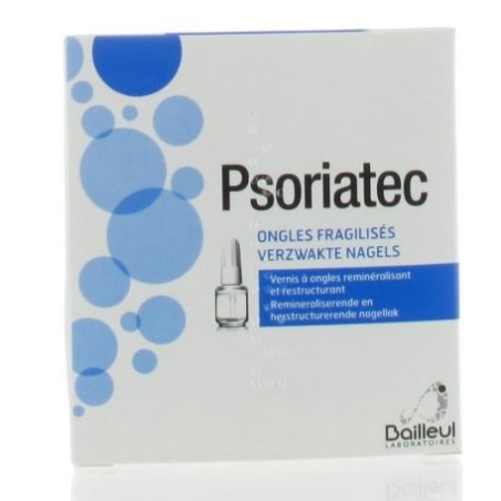 Psoriatec - Ongles Fragilisés - Vernis à Ongles Reminéralisant & Restructurant