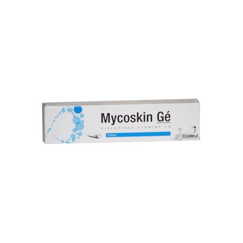 Mycoskin Gé - Ciclopirox Olamine 1% - Crème - 30g - Bailleul