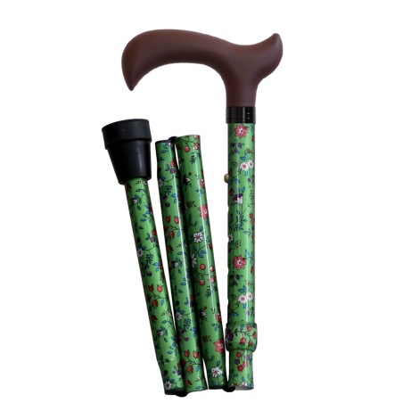 Canne pliante vert clair