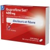 Ibuprofène Set 400 mg - Adultes et enfants de plus de 20 kg - 12 comprimés