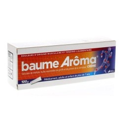 Baume Arôma, Crème Douleurs Musculaires et Tendino-Ligamentaires 100G