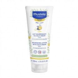 Lait Nourrissant - Cold Cream - Corps - Peau Sèche - Mustela - 200 ml