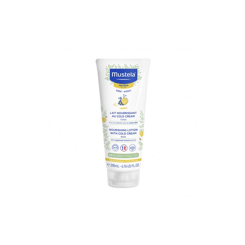 Nourishing Milk - Cold Cream - Body - Dry Skin - Mustela - 200 ml