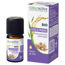 Huile Essentielle Gingembre Bio Naturactive, 5 ml