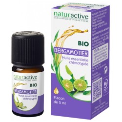Organic Bergamot Orange Tree Essential Oil, Naturactive, 5 ml