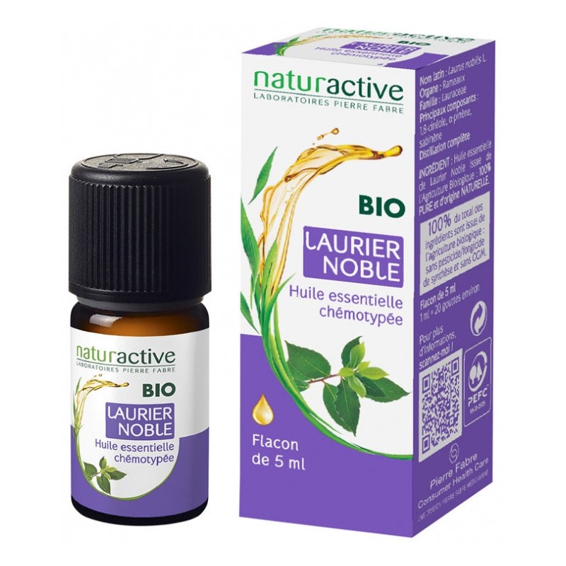 Huile Essentielle Laurier Noble Bio Naturactive, 5 ml