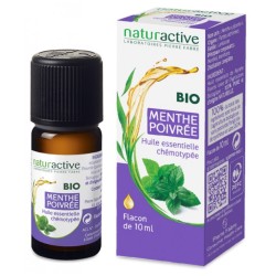 Huile Essentielle Menthe Poivree Bio Naturactive, 10 ml