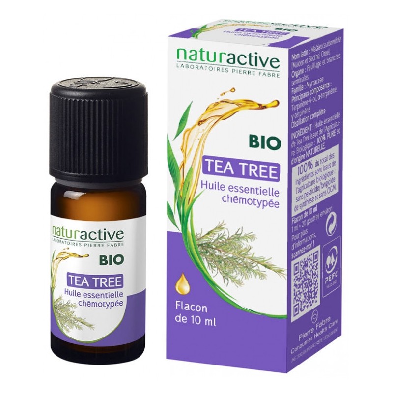 Nacturactive Organic Tea Tree Essential Oil, 10ml