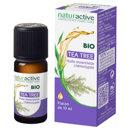 Huile Essentielle Tea Tree Bio Naturactive, 10 ml