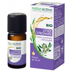 Litsea Lemon Grass Essential Oil, Naturactive, 10 ml