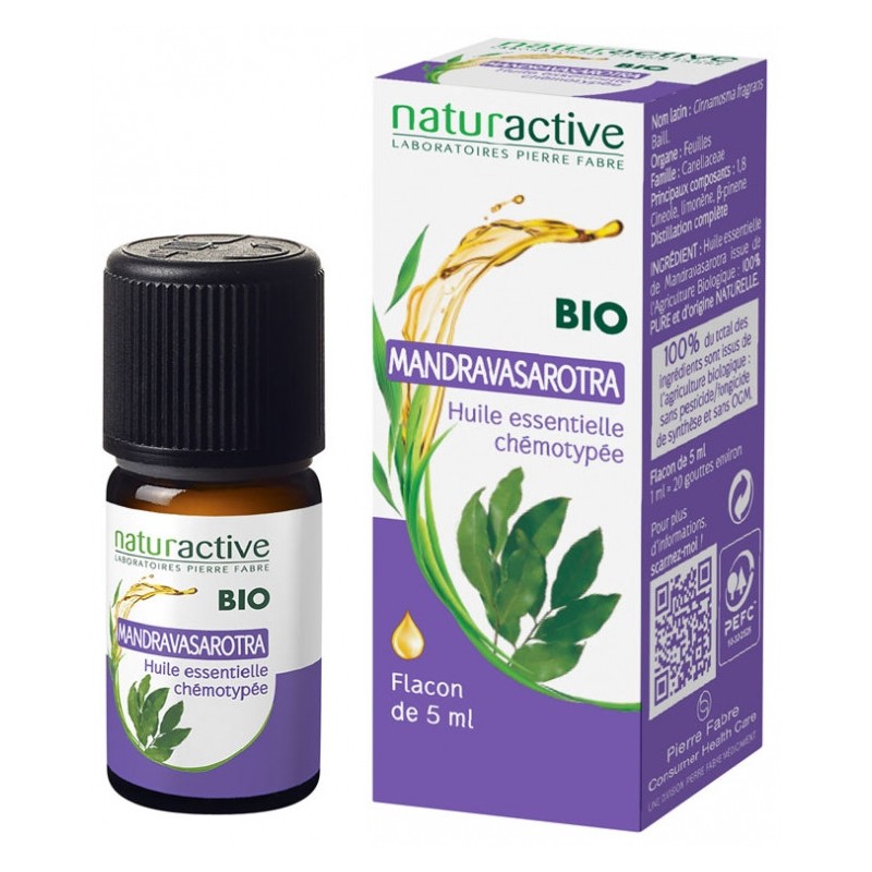 Huile Essentielle De Mandravasarotra Bio Naturactive, 5 ml