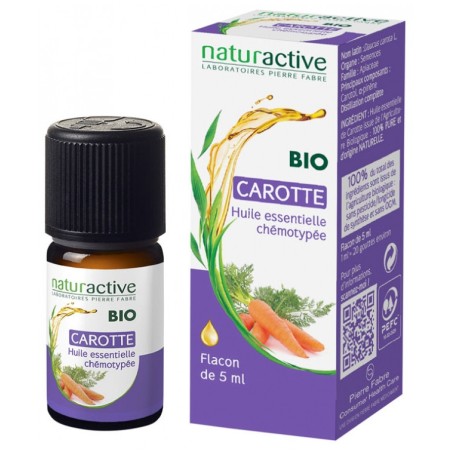 Carrot Essential Oil - Daucus Carota - Naturactive, 5ml
