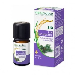  Organic Sylvester Pine Essential Oil, Naturactive, 5 ml Naturactive