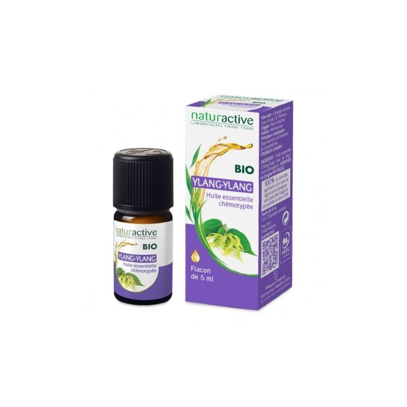 Huile Essentielle Ylang Ylang Bio Naturactive, 5 ml