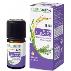 Organic Thyme Linalool Essential Oil, Naturactive, 5 ml