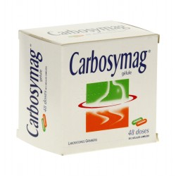 Carbosymag, 48 Doses De 2 Gélules Jumelées