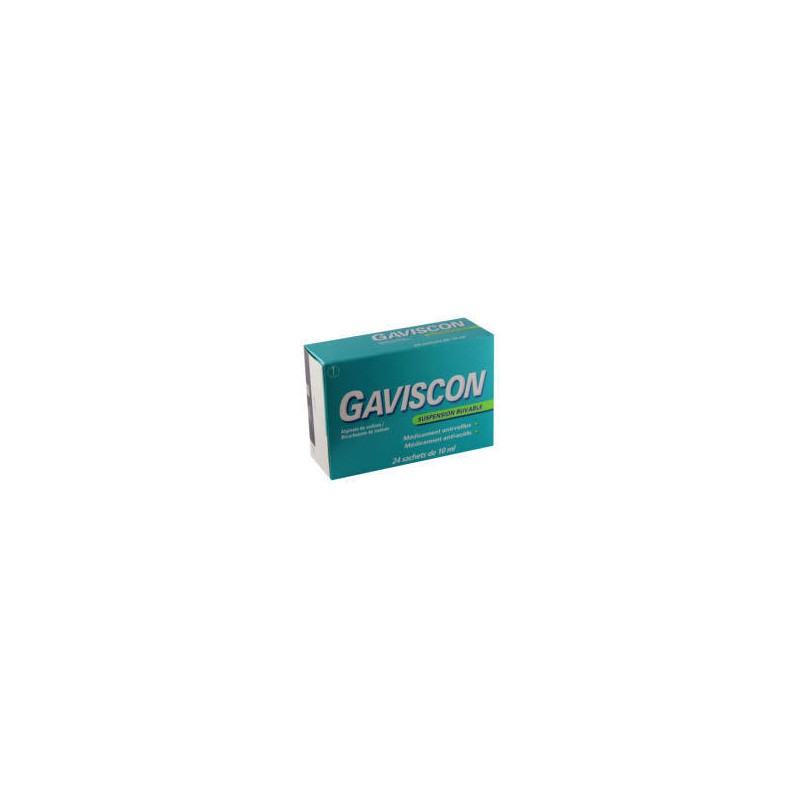 Gaviscon Antacid Solution – gastro-oesophageal reflux relief (24 x 10 ml Sachets) Air plus