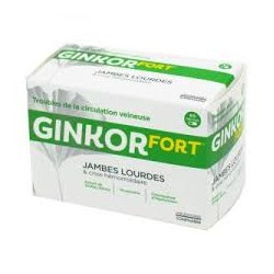 Venous Circulation, Hemorrhoids - Ginkor Fort - 60 Capsules